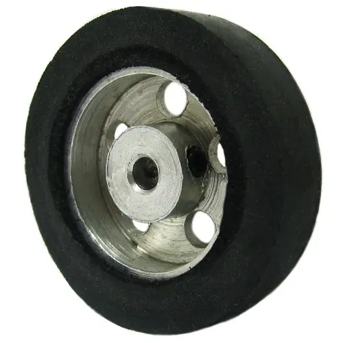30mm Diameter 3mm Hole Size Aluminum Robot Wheel