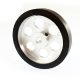 50mm diameter 5mm hole size aluminum robot wheel